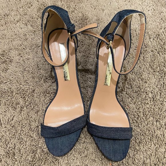 audrey brooke heel sandals size 7 - Picture 1 of 5